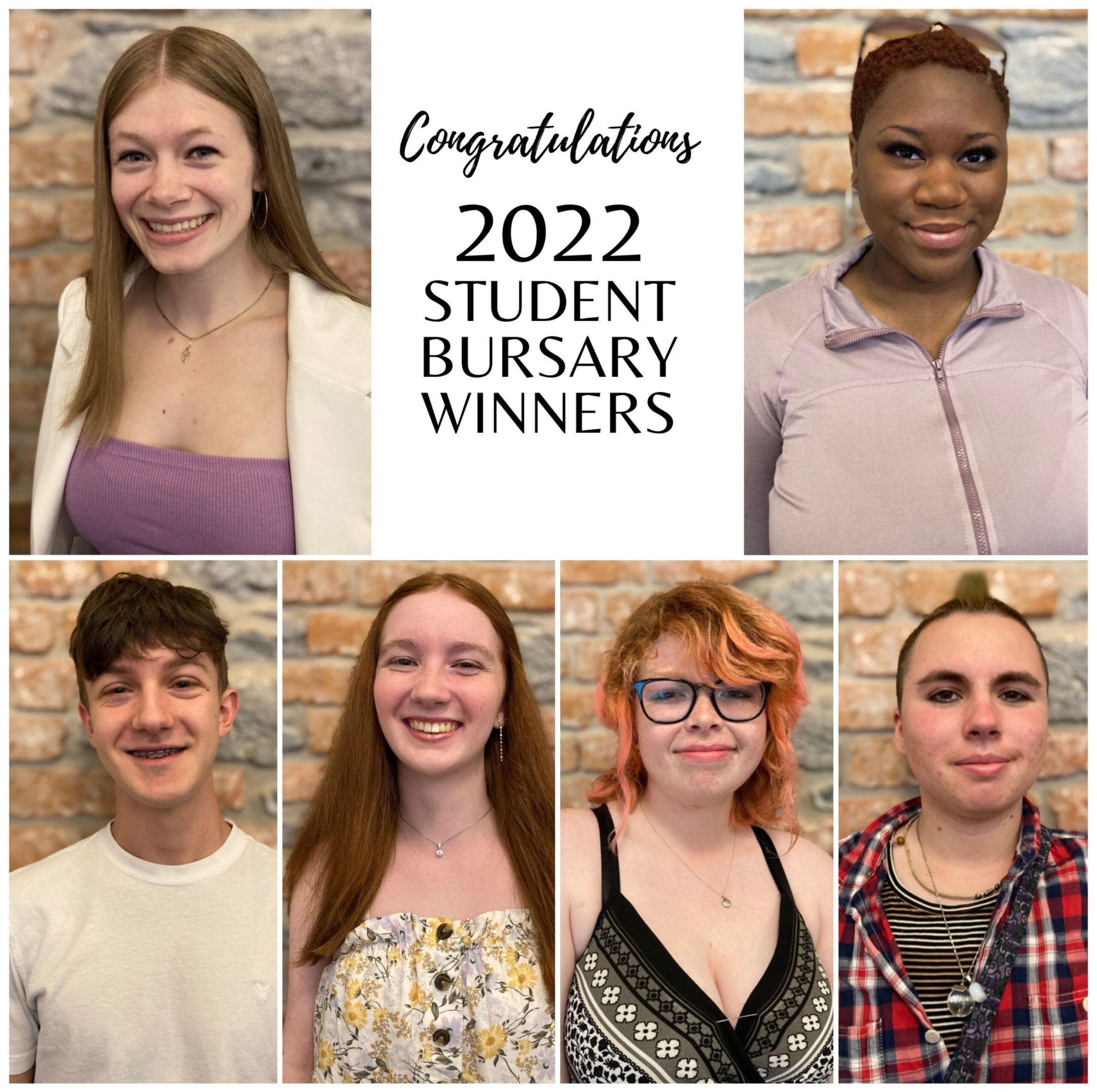 Bursary Winners