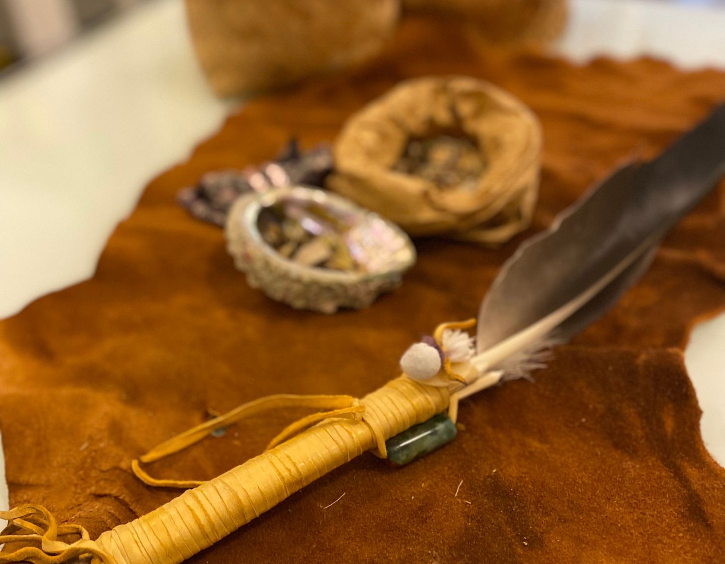 Smudging in the New Year to cleanse and connect