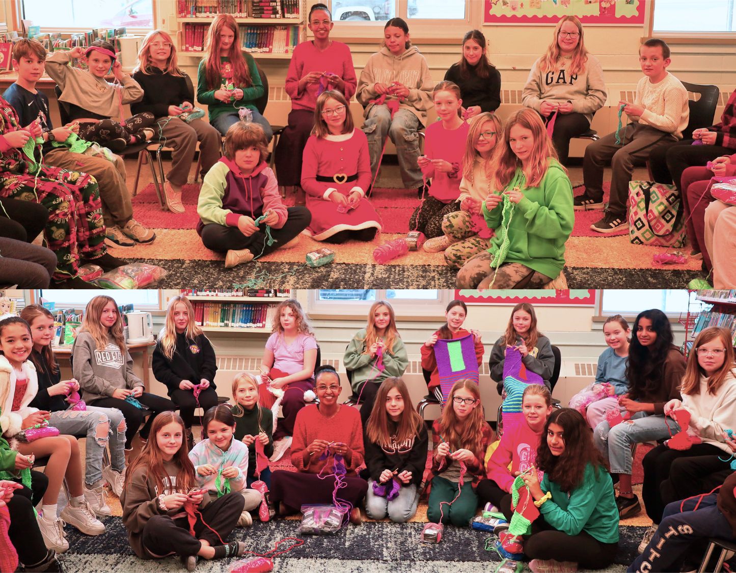 Crocheting Connections with Bridging Communities