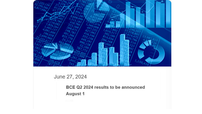 BCE Q2 2024 Results Announcement